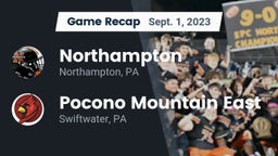 Recap: Northampton  vs. Pocono Mountain East  2023