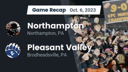 Recap: Northampton  vs. Pleasant Valley  2023