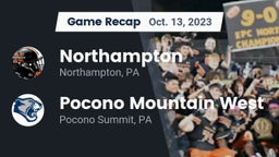 Recap: Northampton  vs. Pocono Mountain West  2023