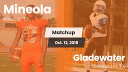 Matchup: Mineola  vs. Gladewater  2018