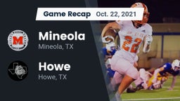 Recap: Mineola  vs. Howe  2021