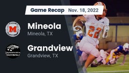 Recap: Mineola  vs. Grandview  2022