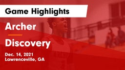 Archer  vs Discovery  Game Highlights - Dec. 14, 2021