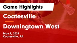 Coatesville  vs Downingtown West  Game Highlights - May 9, 2024