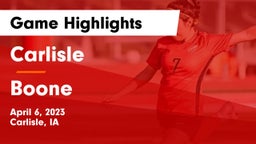 Carlisle  vs Boone  Game Highlights - April 6, 2023