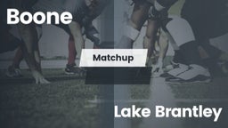 Matchup: Boone  vs. Lake Brantley  2016