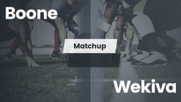 Matchup: Boone  vs. Wekiva  2016
