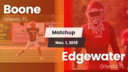 Matchup: Boone  vs. Edgewater  2019