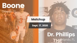 Matchup: Boone  vs. Dr. Phillips  2020
