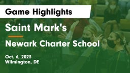 Saint Mark's  vs Newark Charter School Game Highlights - Oct. 6, 2023
