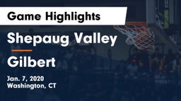 Shepaug Valley  vs Gilbert Game Highlights - Jan. 7, 2020