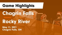 Chagrin Falls  vs Rocky River   Game Highlights - May 11, 2021
