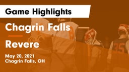 Chagrin Falls  vs Revere  Game Highlights - May 20, 2021