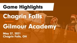 Chagrin Falls  vs Gilmour Academy  Game Highlights - May 27, 2021