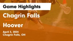 Chagrin Falls  vs Hoover  Game Highlights - April 3, 2024