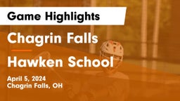 Chagrin Falls  vs Hawken School Game Highlights - April 5, 2024