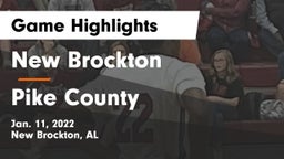 New Brockton  vs Pike County  Game Highlights - Jan. 11, 2022