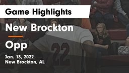 New Brockton  vs Opp  Game Highlights - Jan. 13, 2022