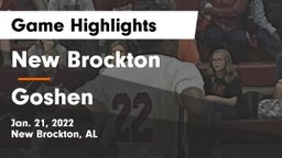New Brockton  vs Goshen  Game Highlights - Jan. 21, 2022