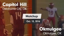 Matchup: Capitol Hill High vs. Okmulgee  2016