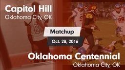 Matchup: Capitol Hill High vs. Oklahoma Centennial  2016