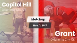 Matchup: Capitol Hill High vs. Grant  2017