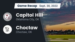 Recap: Capitol Hill  vs. Choctaw  2022
