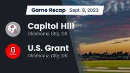 Recap: Capitol Hill  vs. U.S. Grant  2023