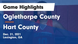 Oglethorpe County  vs Hart County  Game Highlights - Dec. 21, 2021