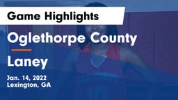 Oglethorpe County  vs Laney  Game Highlights - Jan. 14, 2022