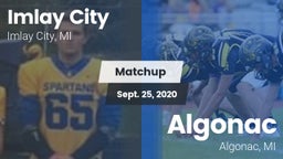 Matchup: Imlay City vs. Algonac  2020