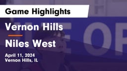 Vernon Hills  vs Niles West  Game Highlights - April 11, 2024