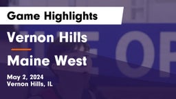 Vernon Hills  vs Maine West  Game Highlights - May 2, 2024