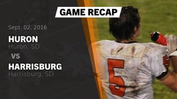 Recap: Huron  vs. Harrisburg  2016