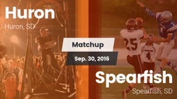 Matchup: Huron vs. Spearfish  2016