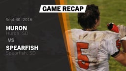 Recap: Huron  vs. Spearfish  2016