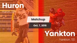 Matchup: Huron vs. Yankton  2016