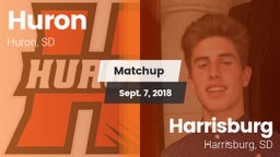Matchup: Huron vs. Harrisburg  2018