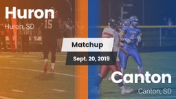 Matchup: Huron vs. Canton  2019