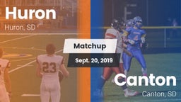 Matchup: Huron vs. Canton  2019