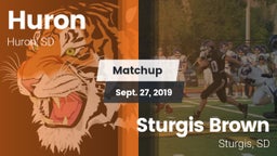 Matchup: Huron vs. Sturgis Brown  2019