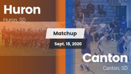 Matchup: Huron vs. Canton  2020