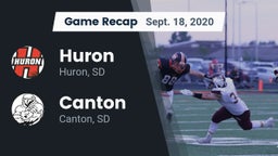 Recap: Huron  vs. Canton  2020