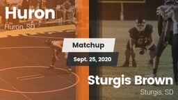 Matchup: Huron vs. Sturgis Brown  2020