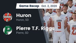 Recap: Huron  vs. Pierre T.F. Riggs  2020