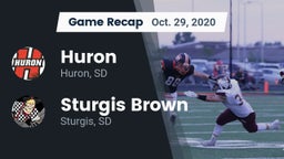 Recap: Huron  vs. Sturgis Brown  2020