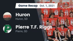 Recap: Huron  vs. Pierre T.F. Riggs  2021