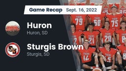 Recap: Huron  vs. Sturgis Brown  2022