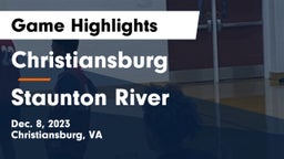 Christiansburg  vs Staunton River  Game Highlights - Dec. 8, 2023