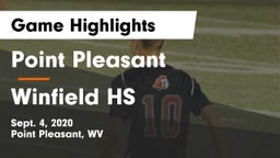 Point Pleasant  vs Winfield HS Game Highlights - Sept. 4, 2020